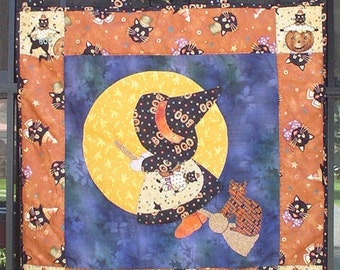 Sunbonnet Sue Halloween Wall Hanging Pattern