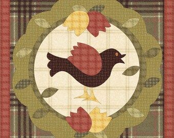 Redwing Wall Hanging Pattern