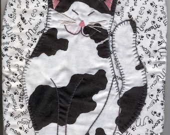 Happy Cat Potholder Pattern
