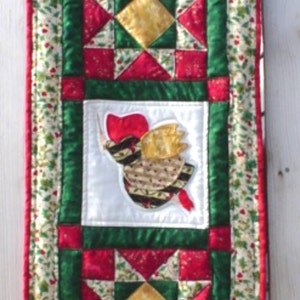 PDF Download Christmas Sunbonnet Sue Wall Hanging Pattern