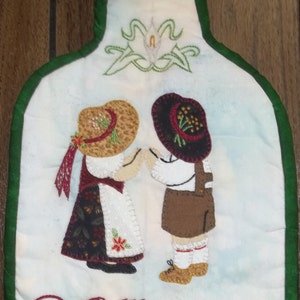 Deutschesfest Sunbonnet Sue & Sunhat Sam Potholder Pattern