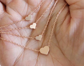 Mother daughter necklace, mothers day gift,  heart necklace dainty necklace, delicate necklace, thin necklace, gift for new mom gift for mom
