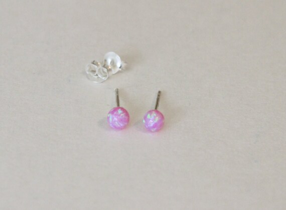 Opal earrings for babies sale