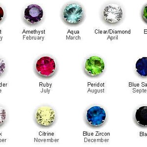 3mm, Available in 14 color ( 12 birhtstones + black and blue topaz ), Cubic Zirconia Stud Earrings, Cartilage Earring, tiny stud earrings