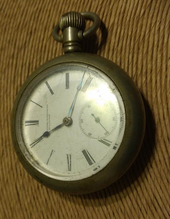 Antique 1800's Rockford Watch Company Illinois Sil