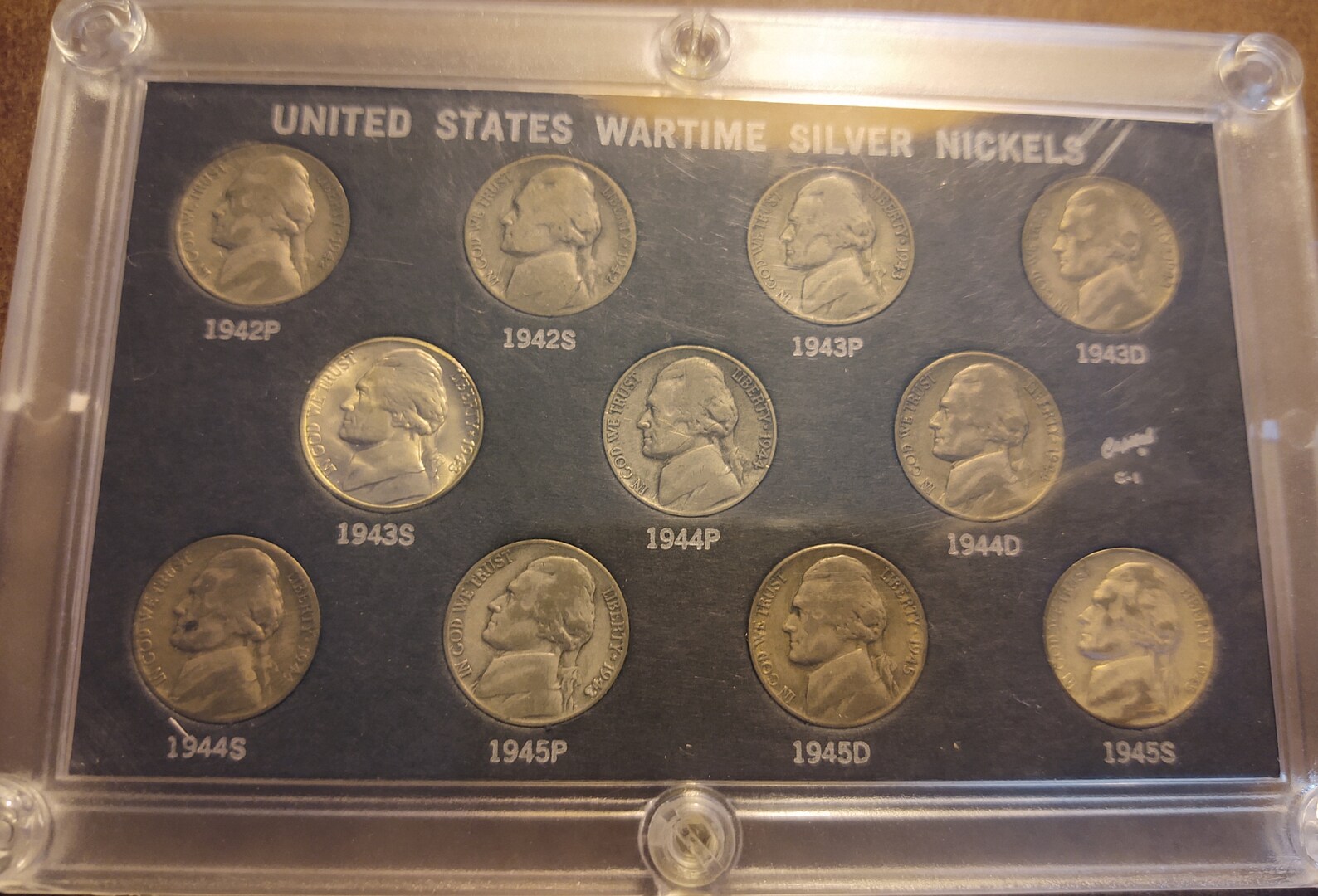 1940's Jefferson Nickel Silver War Nickel Set Silver Etsy