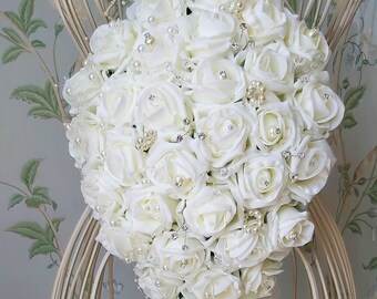 19 Large Small Luxury Pearl On Wire Pick Weddings Bouquet Foam Flowers 19 Large Small Luxury Pearl On Wire Pick Weddings Bouquet Foam Flowers