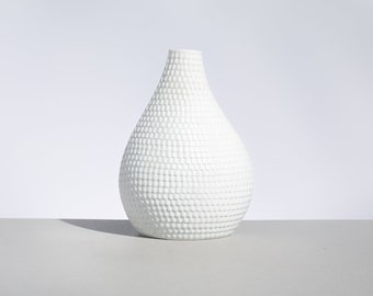 Stig Lindberg Reptile Vase Gustavsberg White