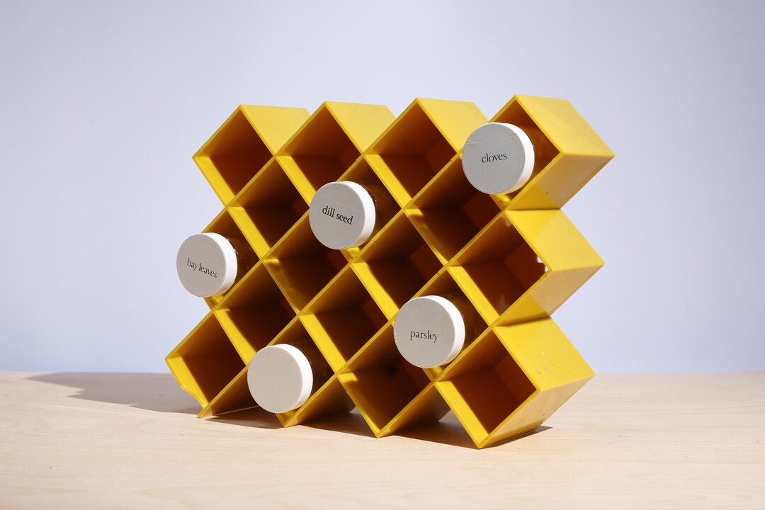 Copco Honeycomb Spice Rack by Lubge Randel damaged Etsy
