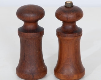 Salt Shaker and Pepper Mill by Digsmed Denmark Teak