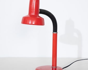 Tensor Desk Lamp Gooseneck Red