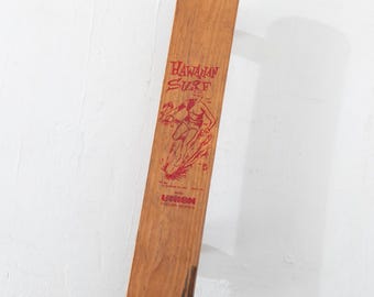 Skateboard Hawaiian Surf 28" Metal Masters Co. No.5 1960s Union Skates