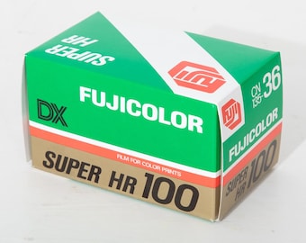 Fuji Film Advertising In Store Display Box 1980's Super HR 100 4.75"L