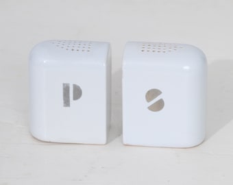 Art Deco Ceramic Salt and Pepper Shakers