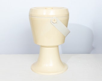 Ice Bucket Space Age Plastic Pedestal Tulip Base