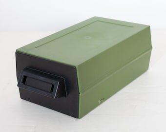 Plastic Drawer 1969 Sterling Stackable No. 271 Green/Black