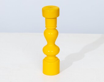 Yellow Wooden Salt Shaker