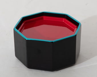 Drink Coasters by Georges Briard Set of 6 Japanese Lacquerware