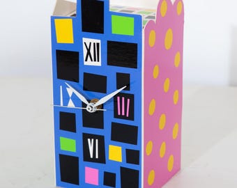 Cardboard Clock by Plumline Design