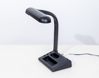 Luxo Energy Efficient Gooseneck Fluorescent Desk Lamp with Organizer