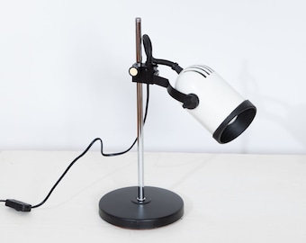 Table Lamp Post Modern White Black