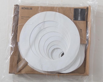 IKEA RÖRELSE Designed by Sissa Sundling Ceiling Mount Mobile 69" Art Sculpture