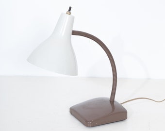 Mid Century Metal Gooseneck Desk Lamp
