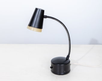 Norelco Gooseneck Desk Lamp Black