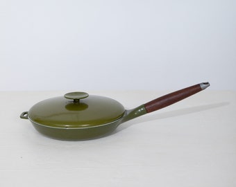 Copco Frying Pan Avocado 10" with Lid Michael Lax