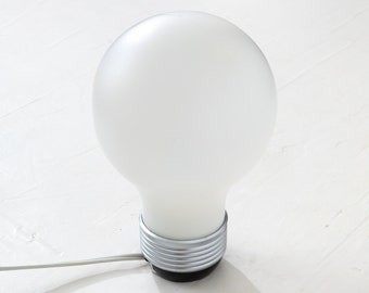 9" Light Bulb Lamp Plastic Pop Art Oversize