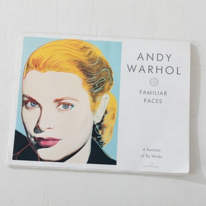 1989 Andy Warhol Familiar Faces A Portfolio of 6 works