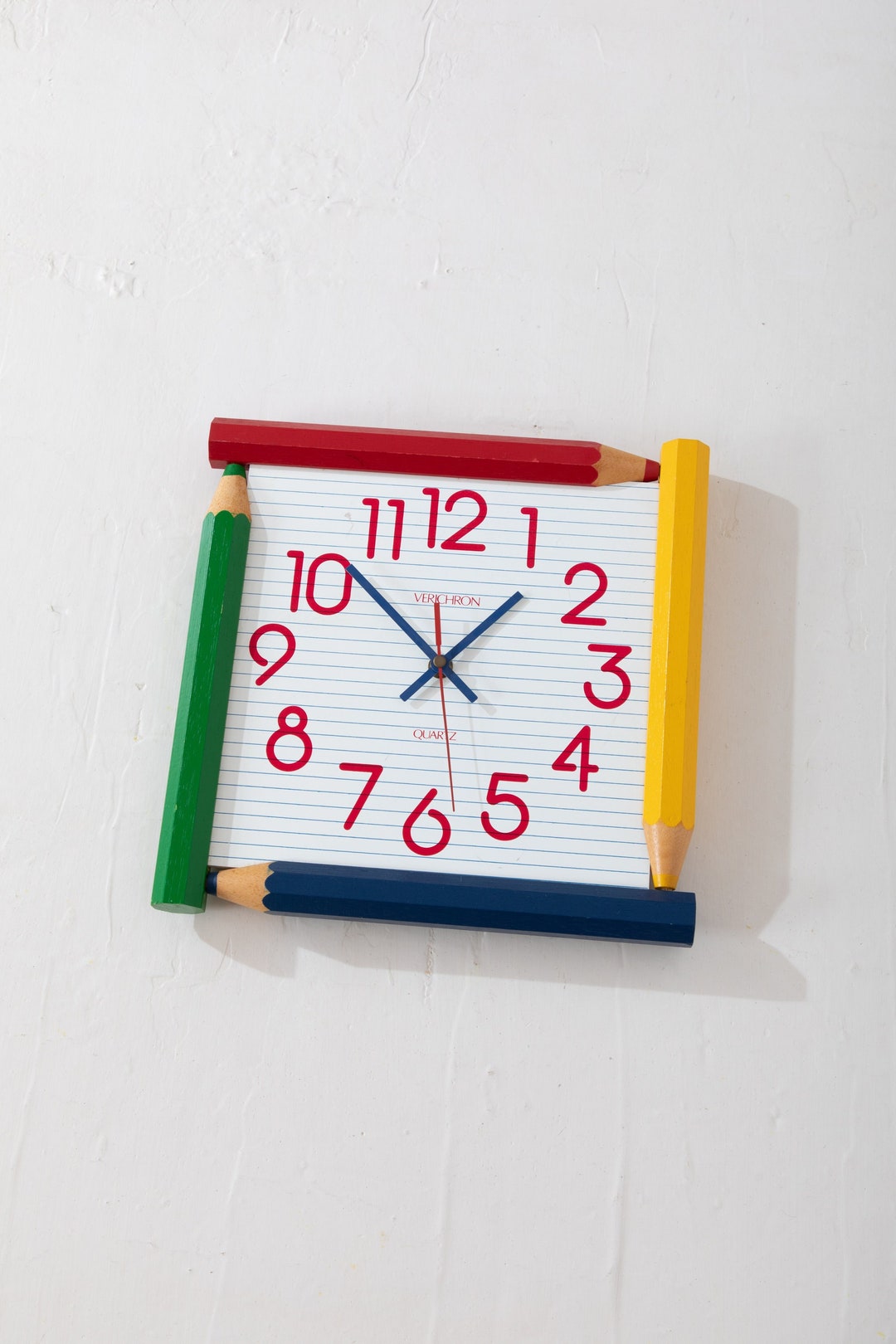 Verichron Regulator Harris Mallow Verichron Clock Parts Vintage