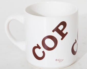 Cop Mug by Houze