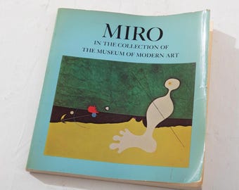 Miro In The Collection of the Museum of Modern Art Softcover Book