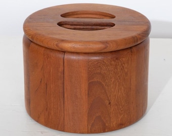 Teak Ice Bucket by The Cellar