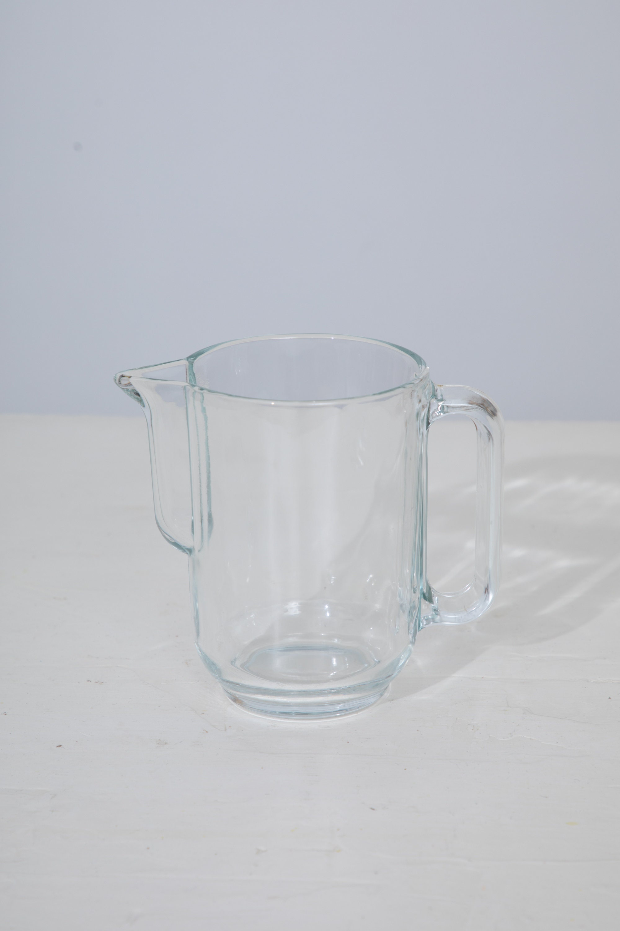 Bormioli Rocco 34 oz. Glass Refrigerator Pitcher, 3-1/4 x 4-1/4 x 9 H | The Container Store