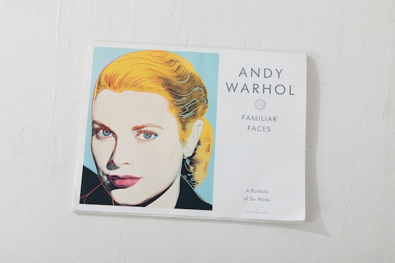 1989 Andy Warhol Familiar Faces A Portfolio of 6 Works - Etsy