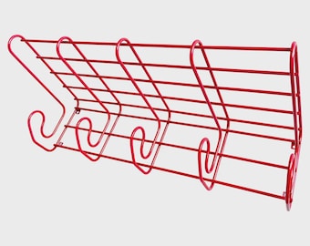 IKEA Frän Red Wire Coat Rack Wall Mount
