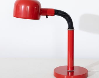 Desk Lamp Red Gooseneck