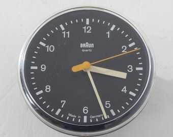 Braun AG Clock Model 4833 Designed by Dietrich Lubs