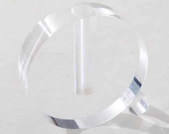 Modernist Acrylic Bud Vase