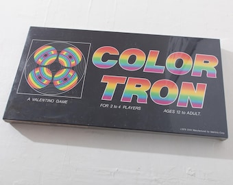 Color Tron Board Game 1979 A Valentino Game NOS