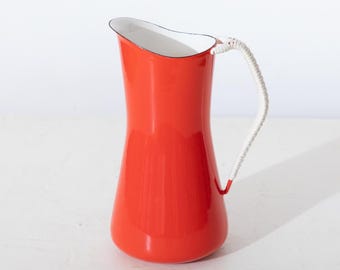 Pitcher Dansk Kobenstyle Red Denmark Four Ducks Logo