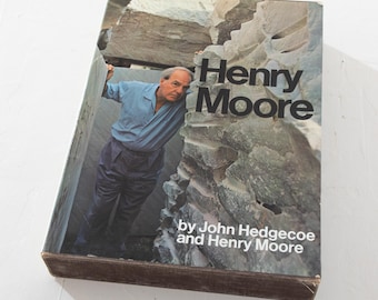 Henry Moore by John Hedgecoe Hardcover Book *Condition*