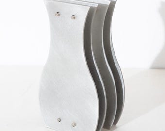 Architects Touch Aluminum Bud Vase