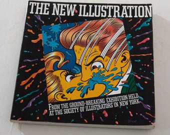The New Illustration Paperback Book 1985 Museum of American Illustration