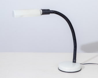 Veneta Lumi Gooseneck Desk Lamp White Made in Italy
