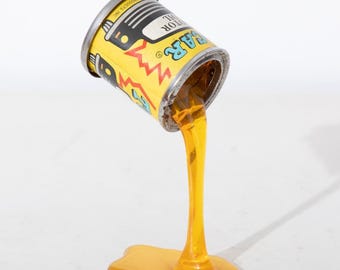 Motor Oil Ash Tray Pop Art