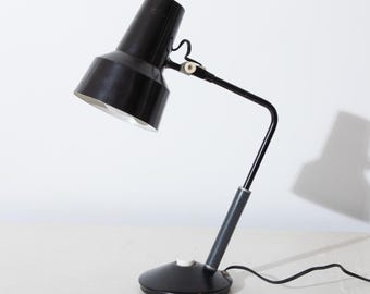 Desk Lamp Luxo L-11 Designed by Jac Jacobsen Black