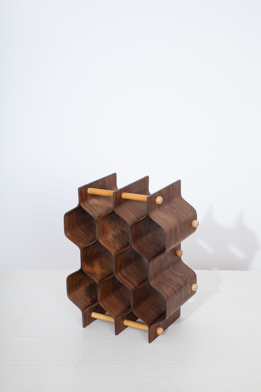 Beehive Wine Rack Designed by Torsten Johansson for Ab Formträ Sweden